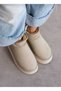 Velina Short Thick Heeled Fur Boots - 2