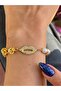 Bracelet Steel Women Gold Color - 5