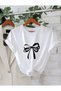 Printed Oversize Cycling Neck T-Shirt