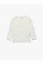 Cotton Long Sleeve Crew Neck 5-Piece T-Shirt Set - 5