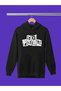 Pistols Printed Cotton Long Sleeve Ribbed 3-Ply Hooded Rock Sweatshirt - 2