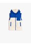 Hooded Vest with Pocket Detail and Zipper Closure