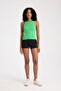 Women's Ribbed Sleeveless Halter Neck Crop Knit Blouse - 3