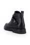 15750 Genuine Leather Buckle Strap Detailed Orthopedic Rubber Sole Low Heel Ankle Boots - 2