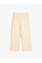 Beige Girl's Trousers 4Skg40256Ak - 2