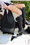 Back Diver Fabric under the Knee Women's Boots and Bag Comin