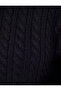 Polo Sweater Hair Knit Textured Long Sleeve - 6
