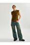 Sleeveless Polo Neck Sweater with Half Button Detail - 2