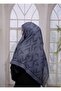 120*120 cm Large Size Cotton Hijab Scarf - 2