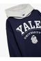 Licensed Hooded Long Sleeve Embossed Printed Sweatshirt - 3