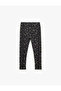 Floral Patterned Cotton Pocket Detailed Camisole Long Leggings - 5