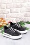 07319 Flet Stone Accessory Lace-Up Thick Sole Sneaker Women's Shoes - 5