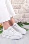 07319 Flet Stone Accessory Lace-Up Thick Sole Sneaker Women's Shoes