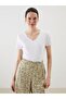 Lcwaikiki Basic V-Neck Women's T-Shirt