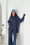Oversize Crew Neck Knitwear Bottom-Top Set Aw25Au0006 - 7