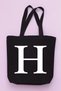 Name Initials Printed Women's Shoulder Bag - Special Day, Birthday Gift Bag - Gift Wrapped - 3