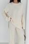 Oversize Crew Neck Knitwear Bottom-Top Set Aw25Au0006 - 6