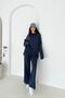 Oversize Crew Neck Knitwear Bottom-Top Set Aw25Au0006 - 2