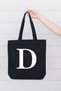 Name Initials Printed Women's Shoulder Bag - Special Day, Birthday Gift Bag - Gift Wrapped - 2