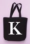 Name Initials Printed Women's Shoulder Bag - Special Day, Birthday Gift Bag - Gift Wrapped - 3