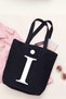 Name Initials Printed Women's Shoulder Bag - Special Day, Birthday Gift Bag - Gift Wrapped - 4