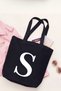 Name Initials Printed Women's Shoulder Bag - Special Day, Birthday Gift Bag - Gift Wrapped - 4