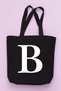 Name Initials Printed Women's Shoulder Bag - Special Day, Birthday Gift Bag - Gift Wrapped - 3