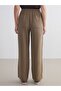 Xside Wide Leg Women's Pants with Elastic Waist - 4