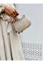 Women's 2-Strap Evening Bag with Stone and Chain Detail - 8