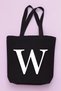 Name Initials Printed Women's Shoulder Bag - Special Day, Birthday Gift Bag - Gift Wrapped - 3