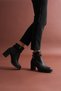 Aure Milano Women's Daily Stone Detailed Zippered Boots Shoes