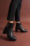Aure Milano Women's Daily Stone Detailed Zippered Boots Shoes - 2
