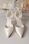 Women's 7 cm Pearl Bridal Shoes (TRUE TO SIZE) - 4