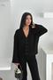 Oversized V-Neck Buttoned Knit Top and Bottom Set AW25AU0007 - 8