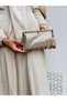 Stone Detailed Wavy Women's Portfolio Cutch Evening Dress Bag - 6