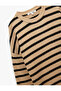 Striped Crew Neck Knitwear Sweater - 5