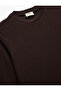 Cotton Long Sleeve Crew Neck Basic Sweatshirt - 3