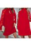 Women's Long Sleeve Drop Detail Sandy Mini Dress - 6