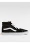 Vn000D5Ib8C1 Sk8-Hi Black Suede Canvas Women's Lifestyle Shoes
