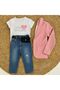 Little Breaker Girl's Pink Jacket 4-Piece Combination - Age 3/12 - 2