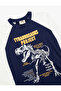 Long Sleeve Crew Neck Dinosaur Printed Cotton T-Shirt - 3
