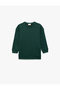 Cotton Long Sleeve Crew Neck Oversize Basic Sweatshirt
