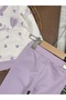 Double Baby Girl Set with Heart Print - 2