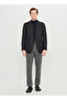 Slim Fit Black Men's Jacket Ace004261378_Syh - 2