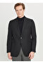 Slim Fit Black Men's Jacket Ace004261378_Syh