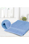 12-Piece 100% Cotton Soft Towel Set 50X90 – Yellow, Dusty Rose, Grey, White, Blue, Smoked - 4