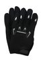 Protective motorcycle gloves, size L, polyester, black - 3