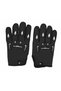 Protective motorcycle gloves, size L, polyester, black