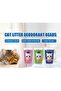 Cute Tabby Cat Litter Deodorizer – Cherry Blossom – 450g - 2