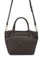 Women's Faux Leather Gray Shoulder Bag - 3